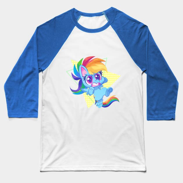 Pony Life - Dashie Baseball T-Shirt by sharmie